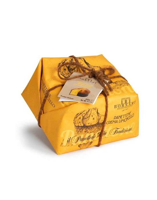 Panettone crema Limoncello Borsari 500 gr.